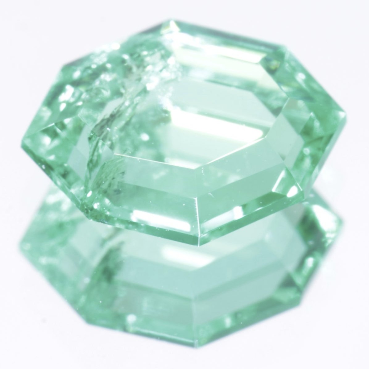 Lab Beryl Faceted Stones, Lab Morganite Aquamarine Red Beryl and Emerald