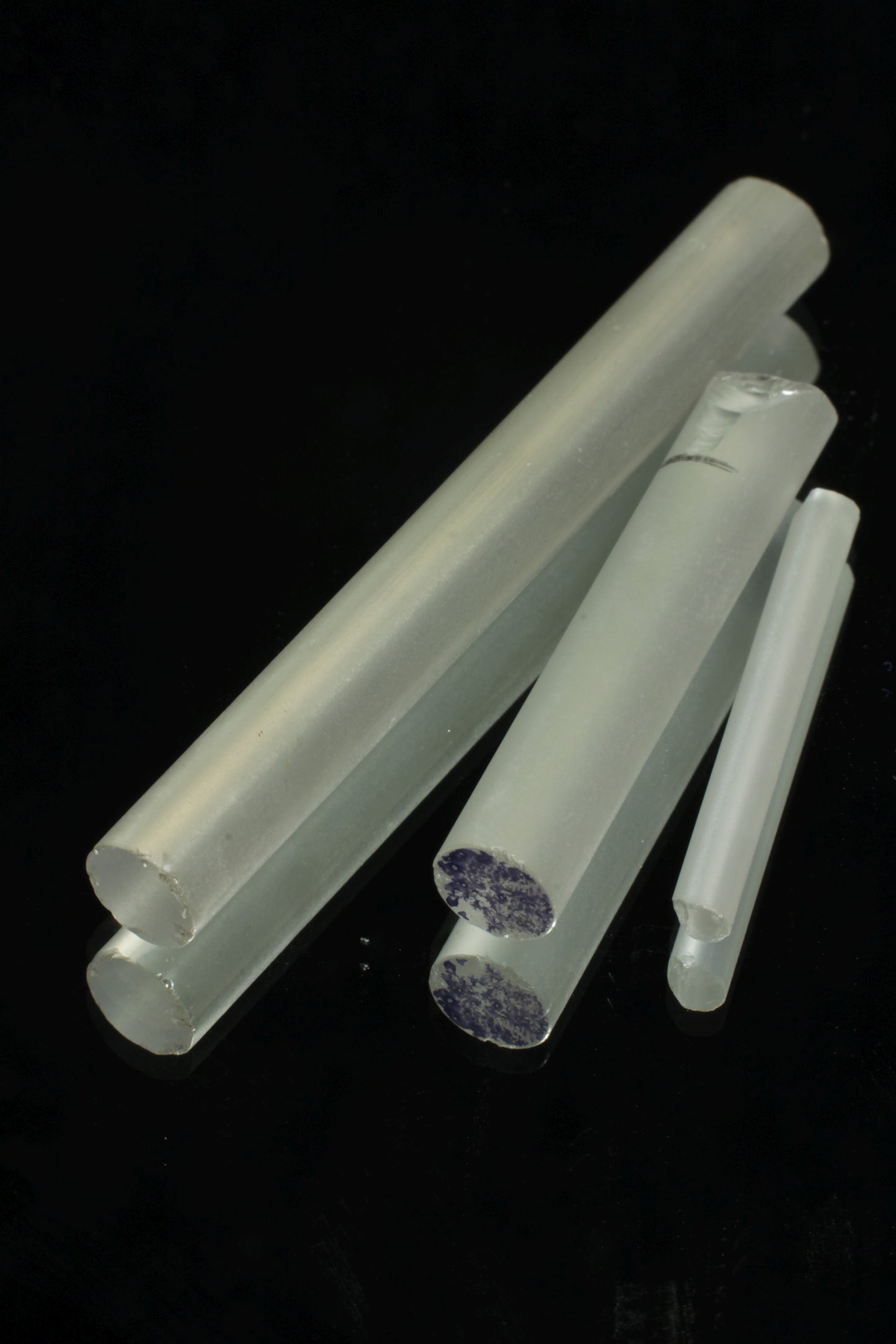 Perovskite Laser Rods, Vintage Soviet YAP Crystals