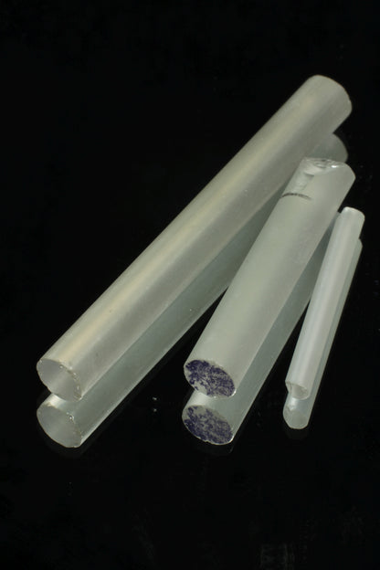 Perovskite Laser Rods, Vintage Soviet YAP Crystals