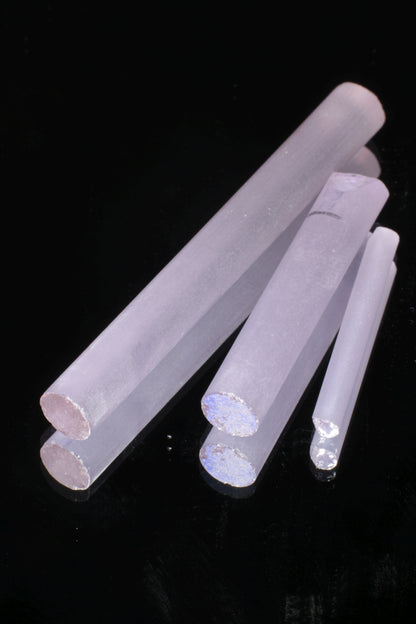 Perovskite Laser Rods, Vintage Soviet YAP Crystals