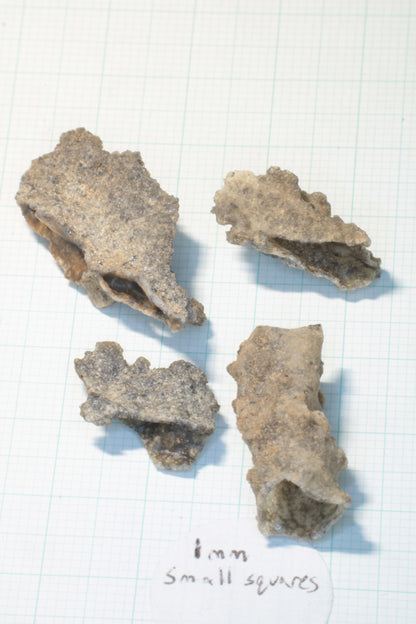 Fulgurite Specimens, Fossil Lightning Glass