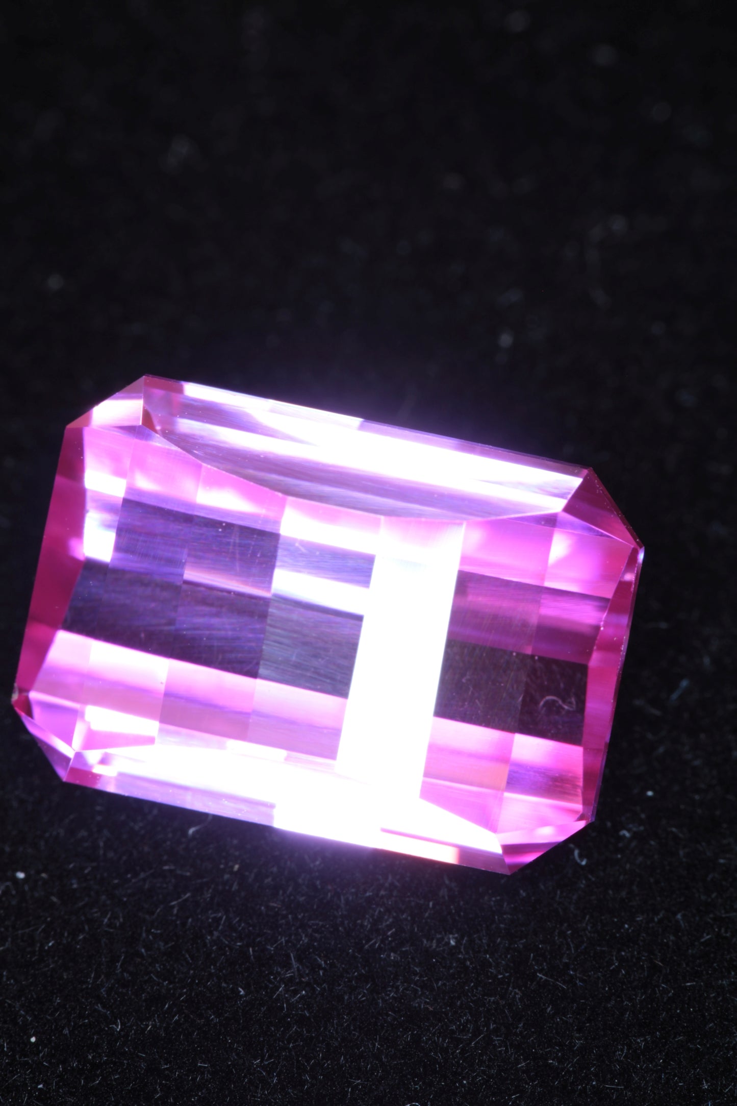 Soviet Pink and Bicolor Ruby Loose Faceted Stones, Old Laser Stock