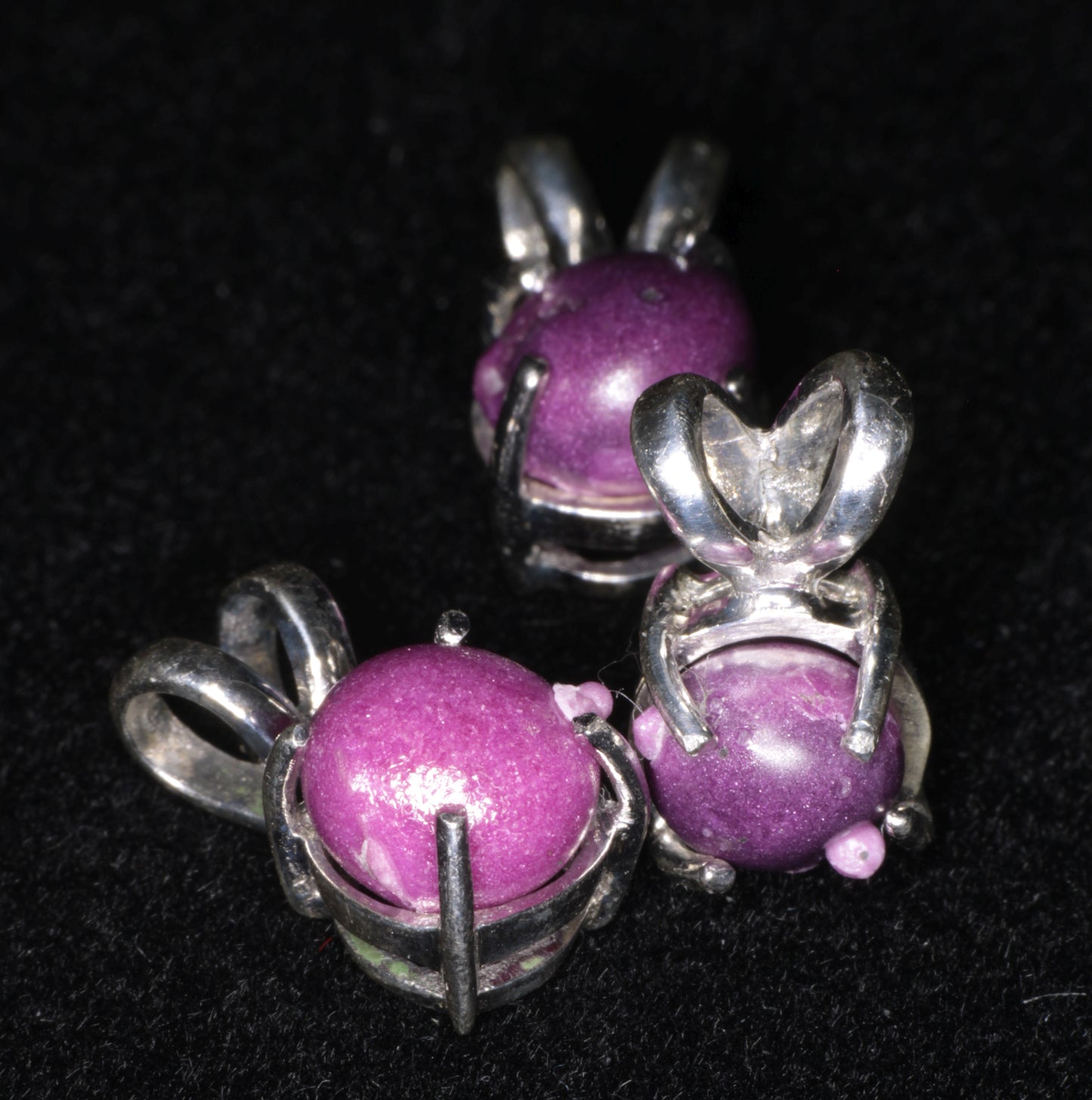 StyroPyro Laser Ruby Jewelry in Sterling Silver, Rubies Made With lasers!