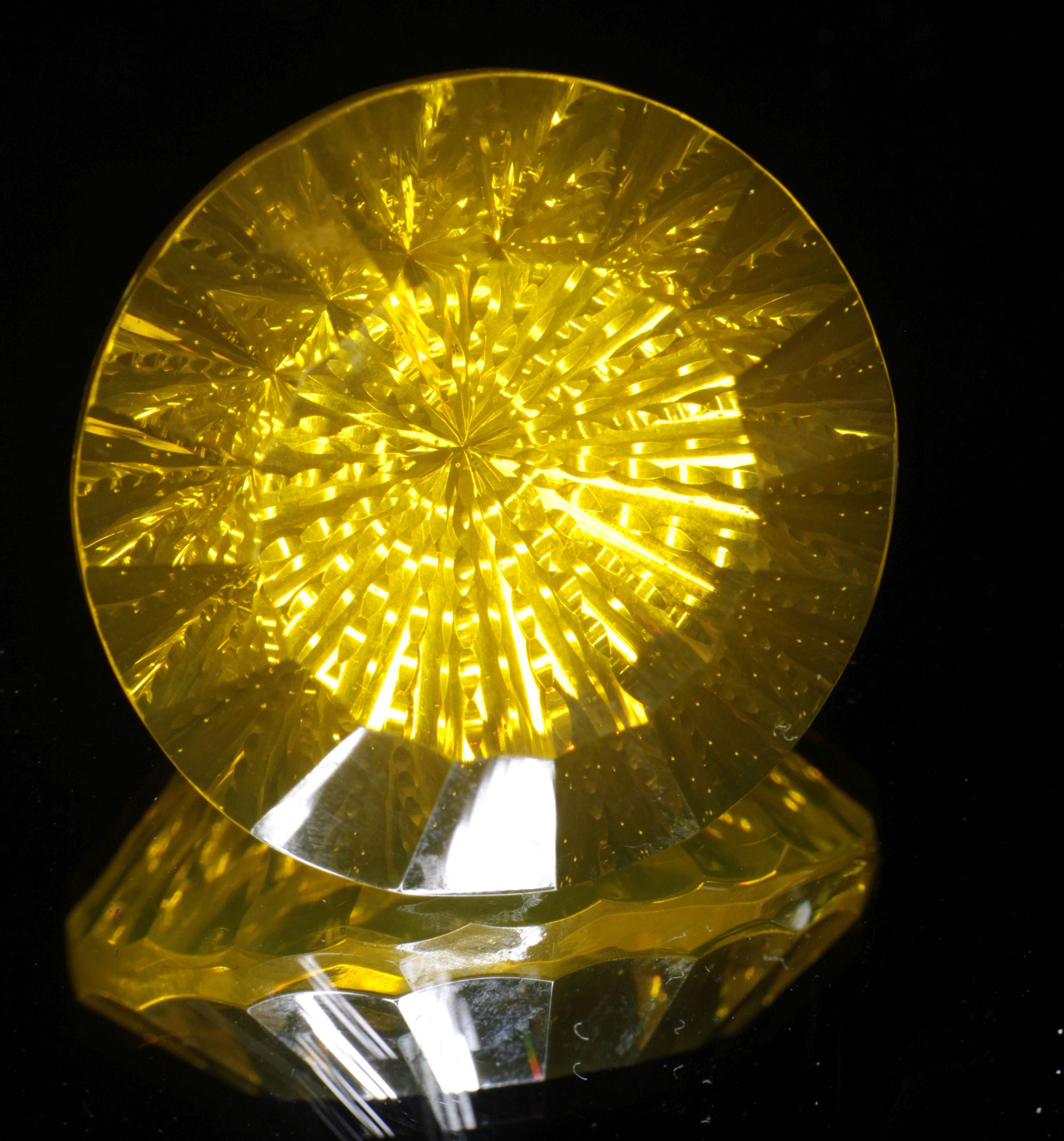 Giant Fantasy Cut Laser Garnets, Ce/Nd and Nd/Ce YAG