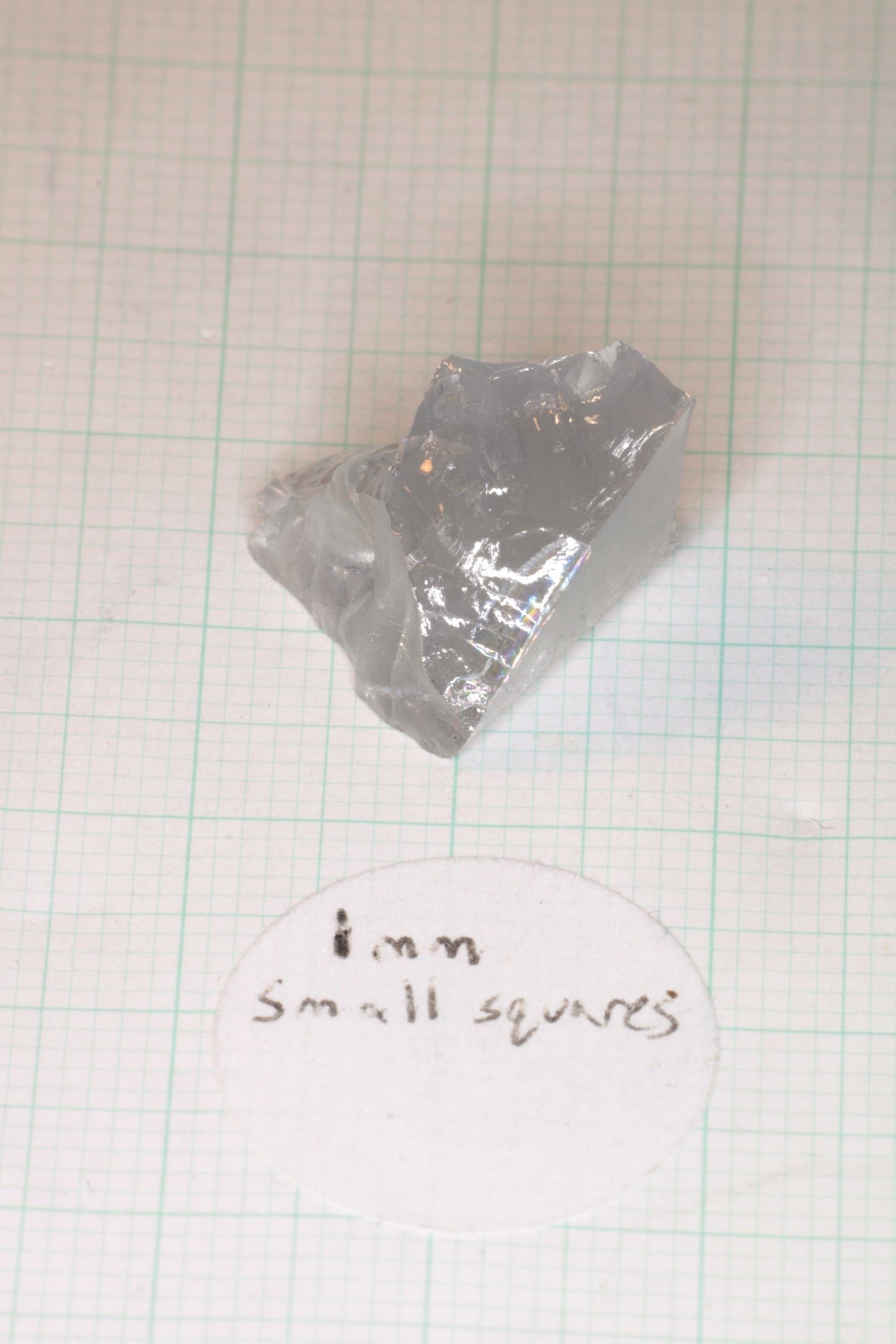 F-35 Fighter Jet Window Sapphire Facet Rough and Shards (F35 Gem)