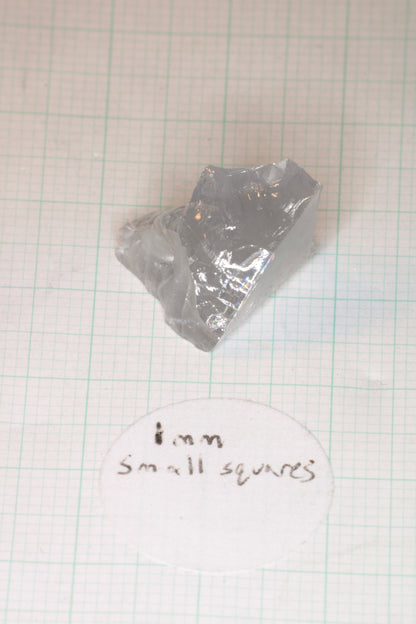 F-35 Fighter Jet Window Sapphire Facet Rough and Shards (F35 Gem)