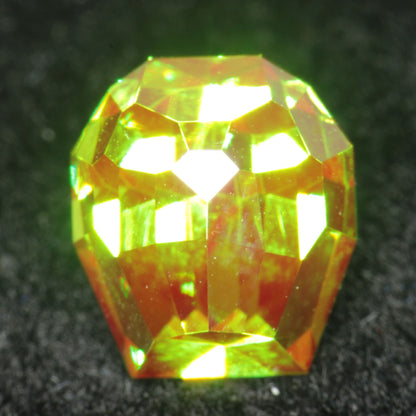 Skull Cut Christmas Garnets, Special Halloween Gems