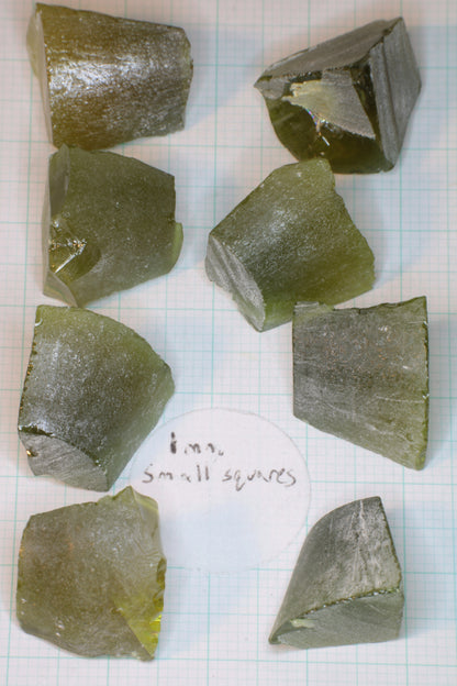 Zombie Garnet, Green Laser Garnet Facet Rough, Ce+?? YAG