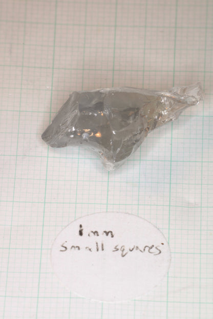 F-35 Fighter Jet Window Sapphire Facet Rough and Shards (F35 Gem)