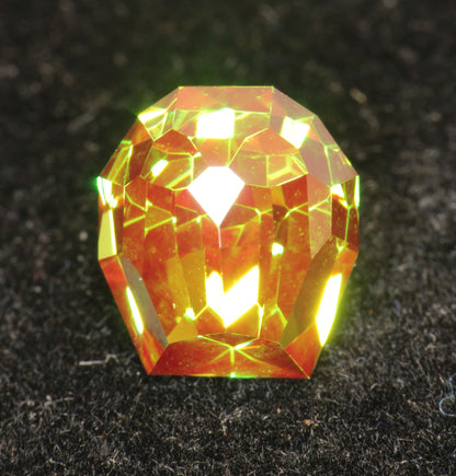 Skull Cut Christmas Garnets, Special Halloween Gems