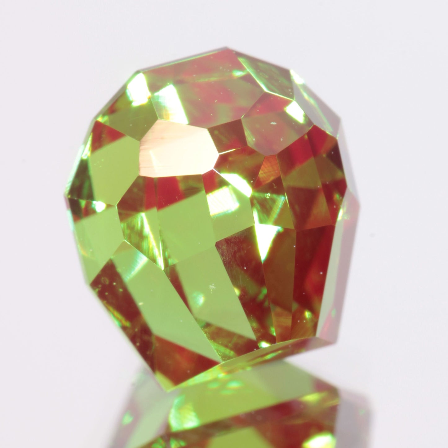 Skull Cut Christmas Garnets, Special Halloween Gems