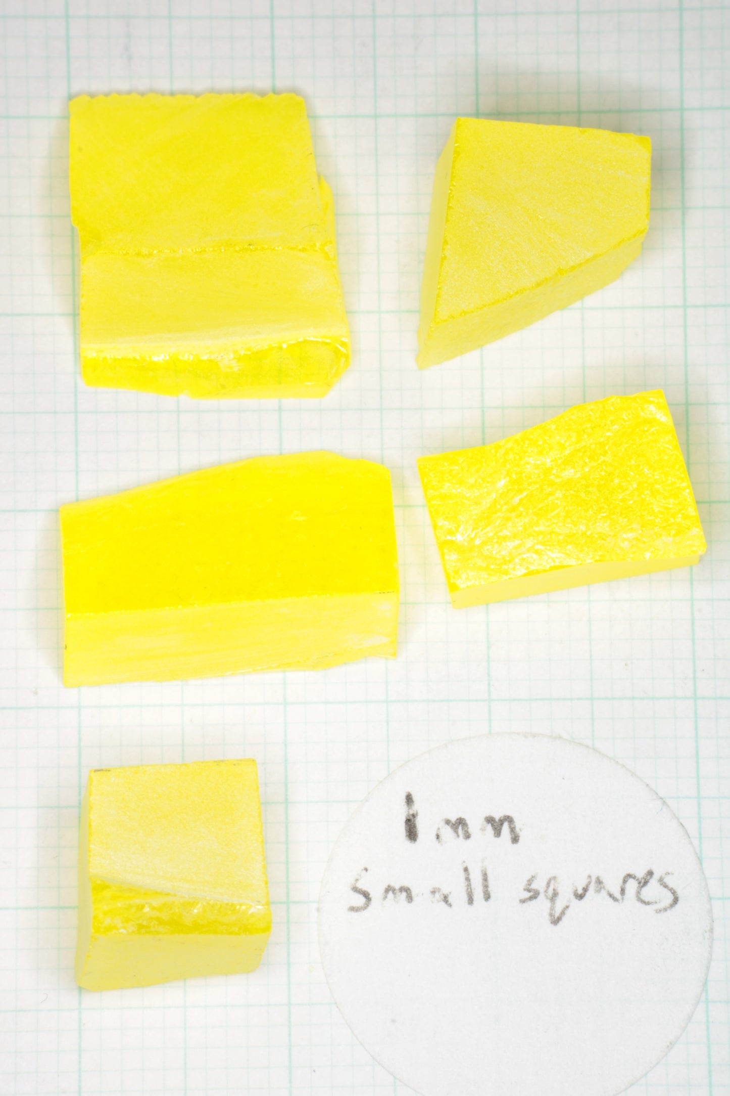 Special Orange Glow Cerium YAG Facet Rough