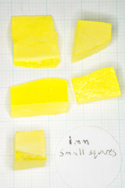 Special Orange Glow Cerium YAG Facet Rough