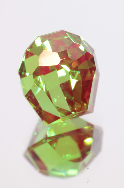 Skull Cut Christmas Garnets, Special Halloween Gems