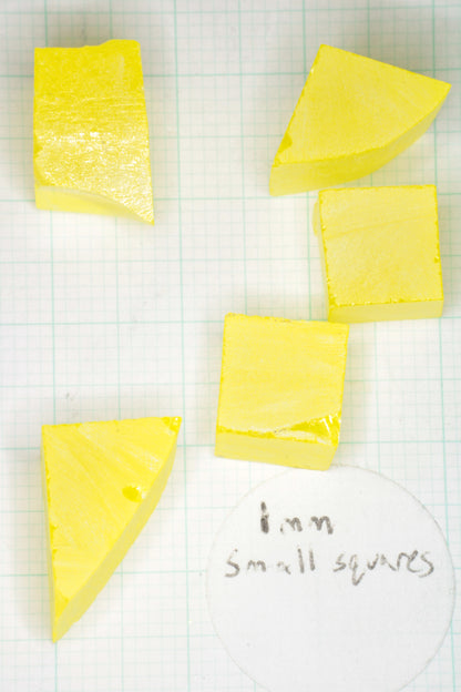 Special Orange Glow Cerium YAG Facet Rough