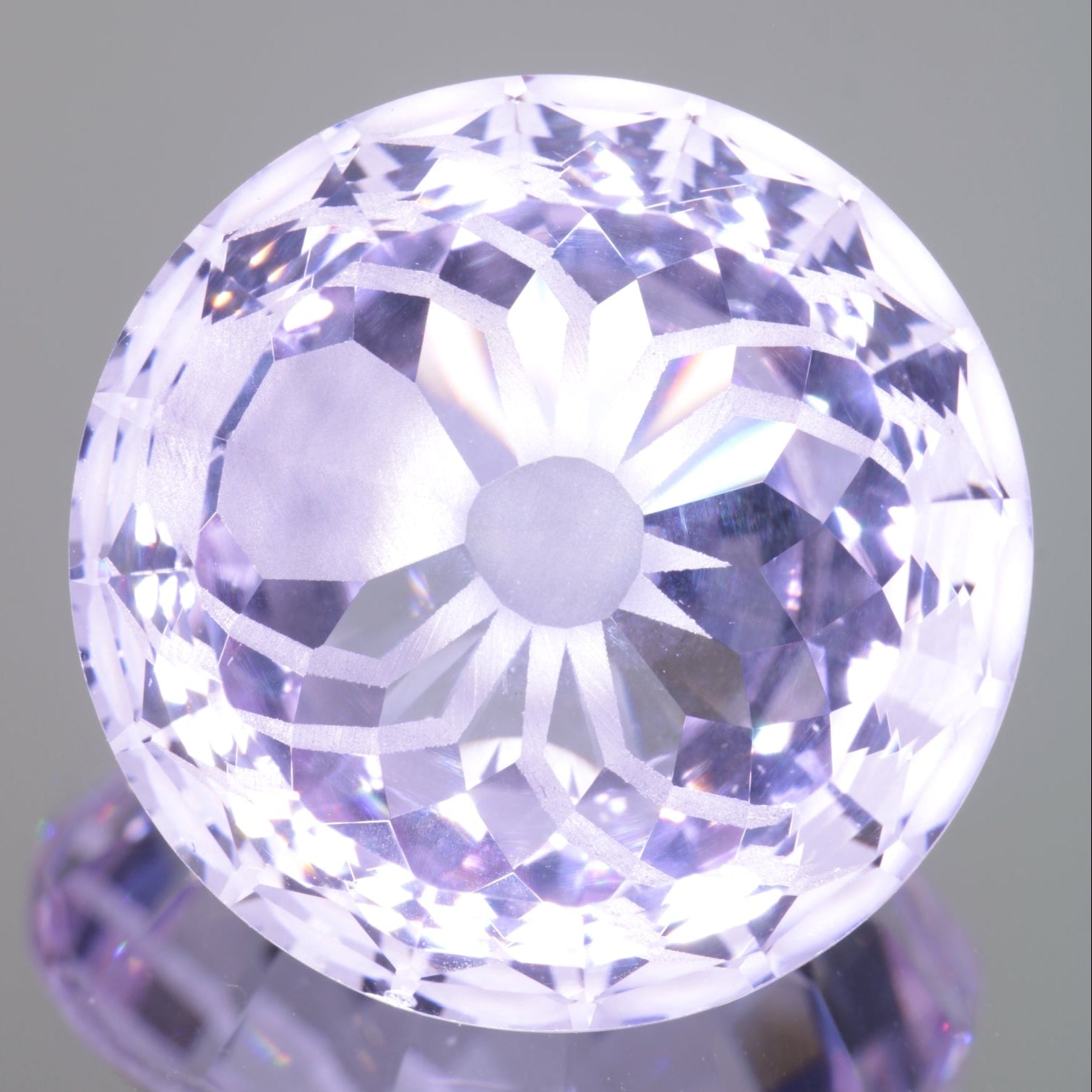 Pure Nd YAG Stones, Fancy Violet Laser Garnet Loose Gems