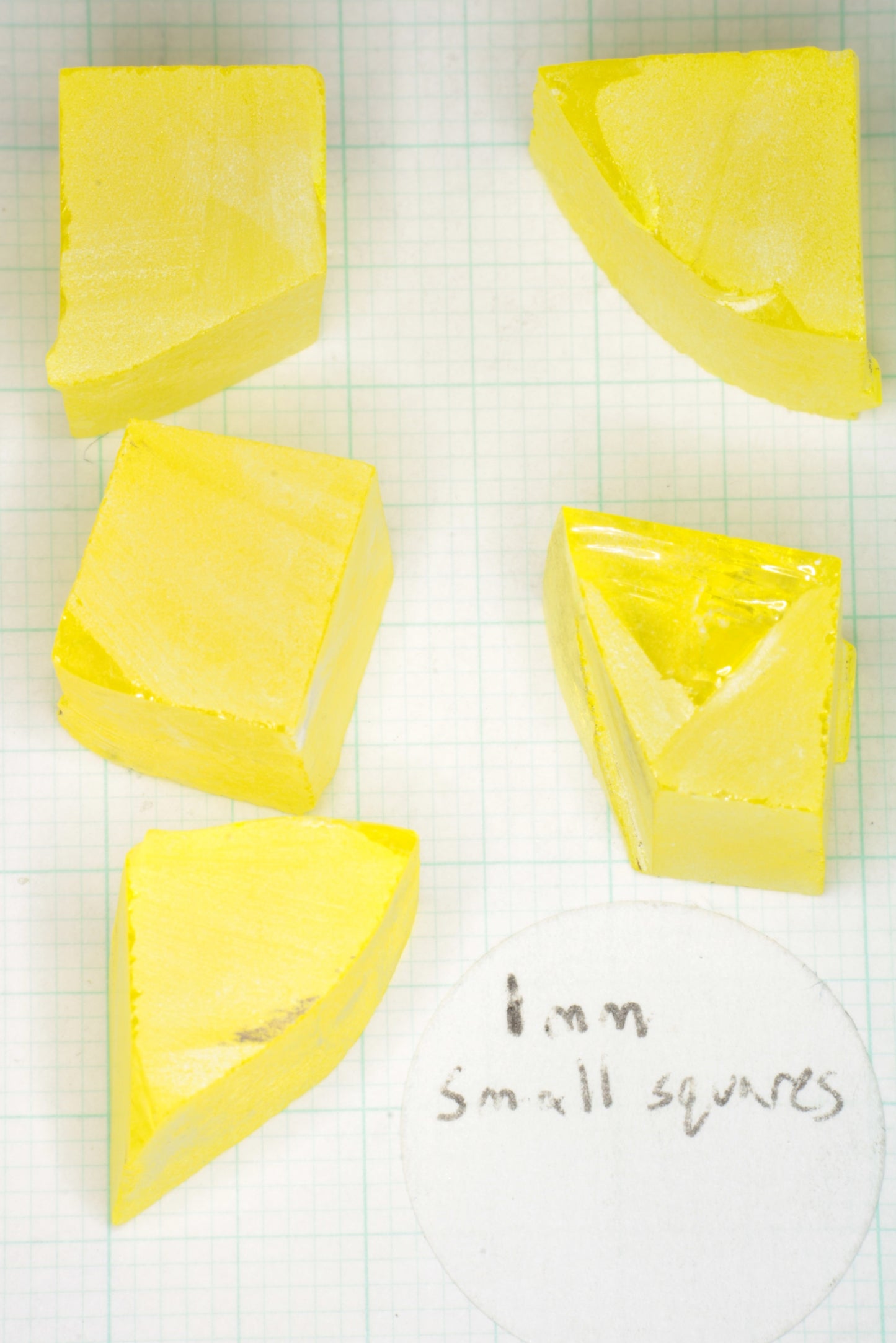 Special Orange Glow Cerium YAG Facet Rough