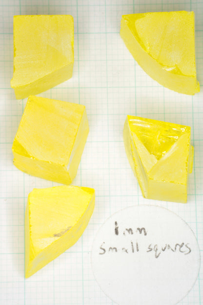 Special Orange Glow Cerium YAG Facet Rough