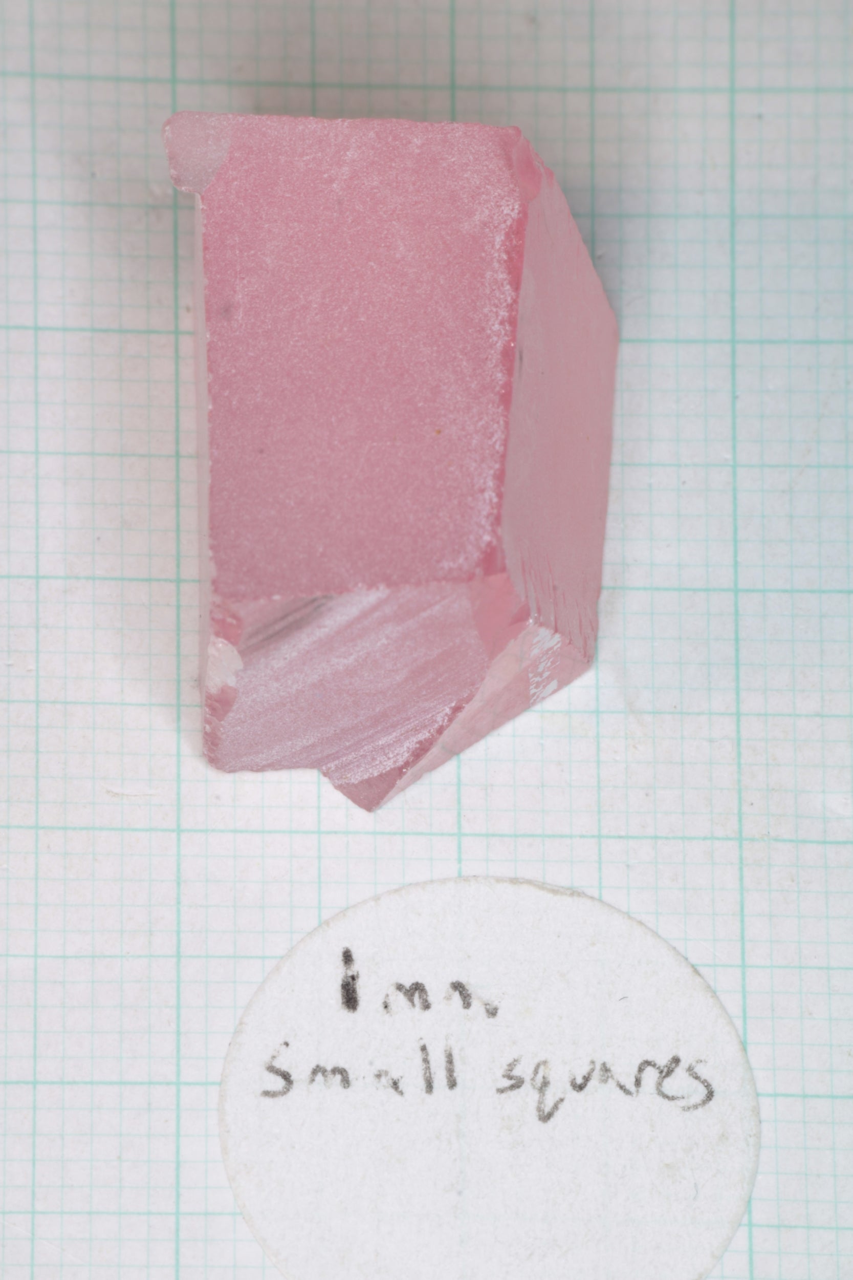 Titanium Laser Sapphire Facet Rough Lab Created Crystals