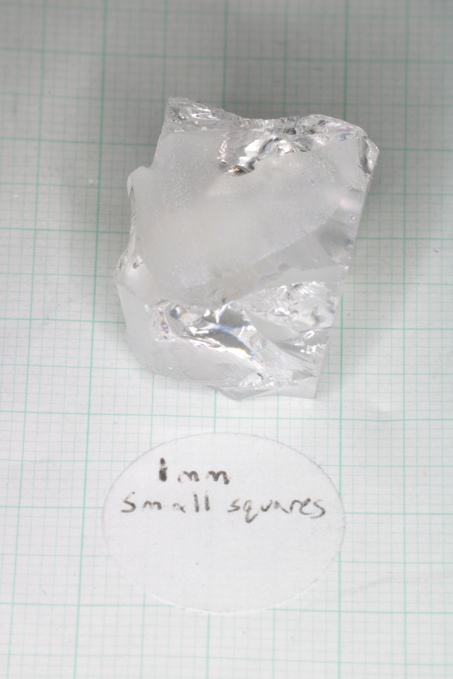 F-35 Fighter Jet Window Sapphire Facet Rough and Shards (F35 Gem)