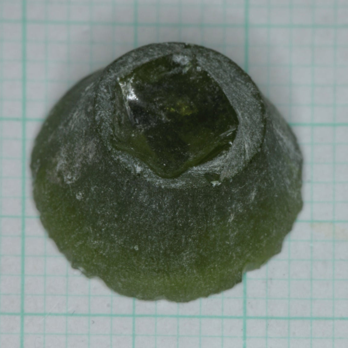 Zombie Garnet, Green Laser Garnet Facet Rough, Ce+?? YAG