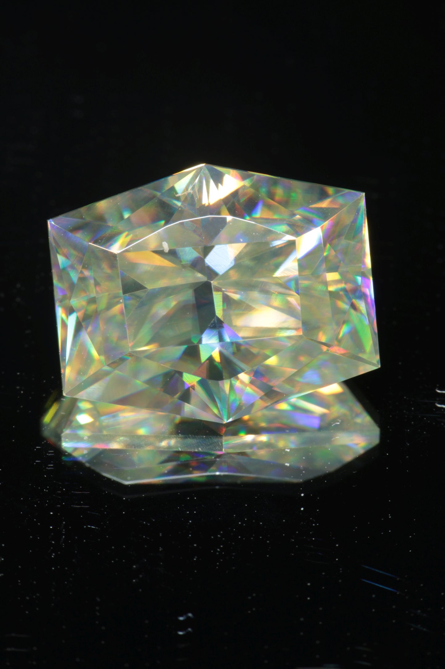 Rutile Gems, Faceted Labmade Loose Gemstones