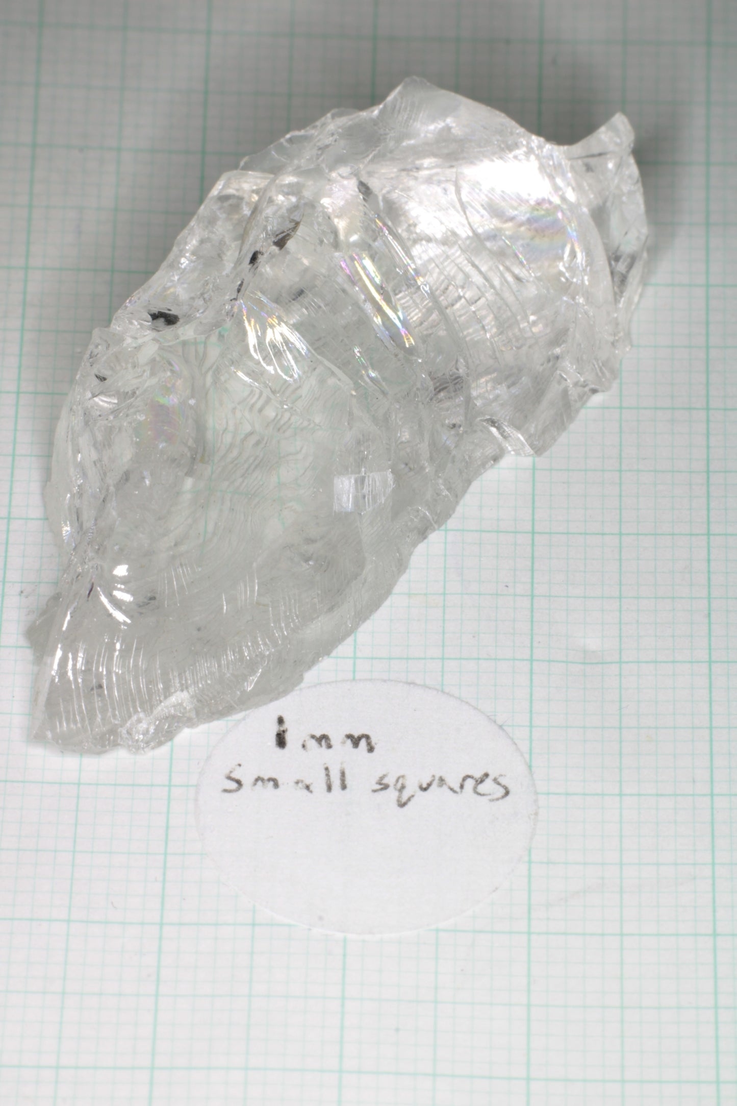 F-35 Fighter Jet Window Sapphire Facet Rough and Shards (F35 Gem)