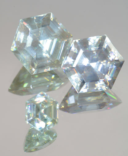 Lab Wakefieldite Calibrated Loose Gems aka Yttrium Orthovanadate Nd:YVo4