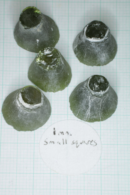 Zombie Garnet, Green Laser Garnet Facet Rough, Ce+?? YAG