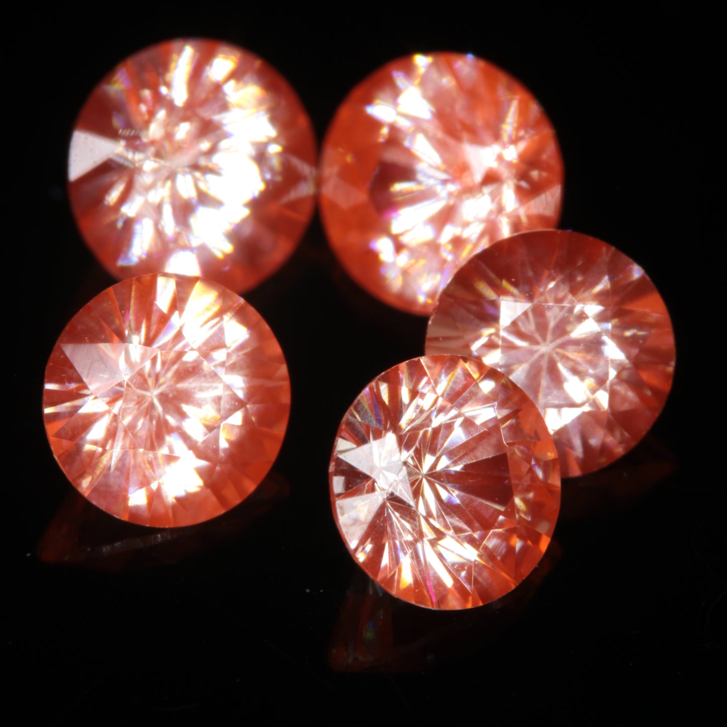 Samarium YAG, Orange Glow Lab Garnet