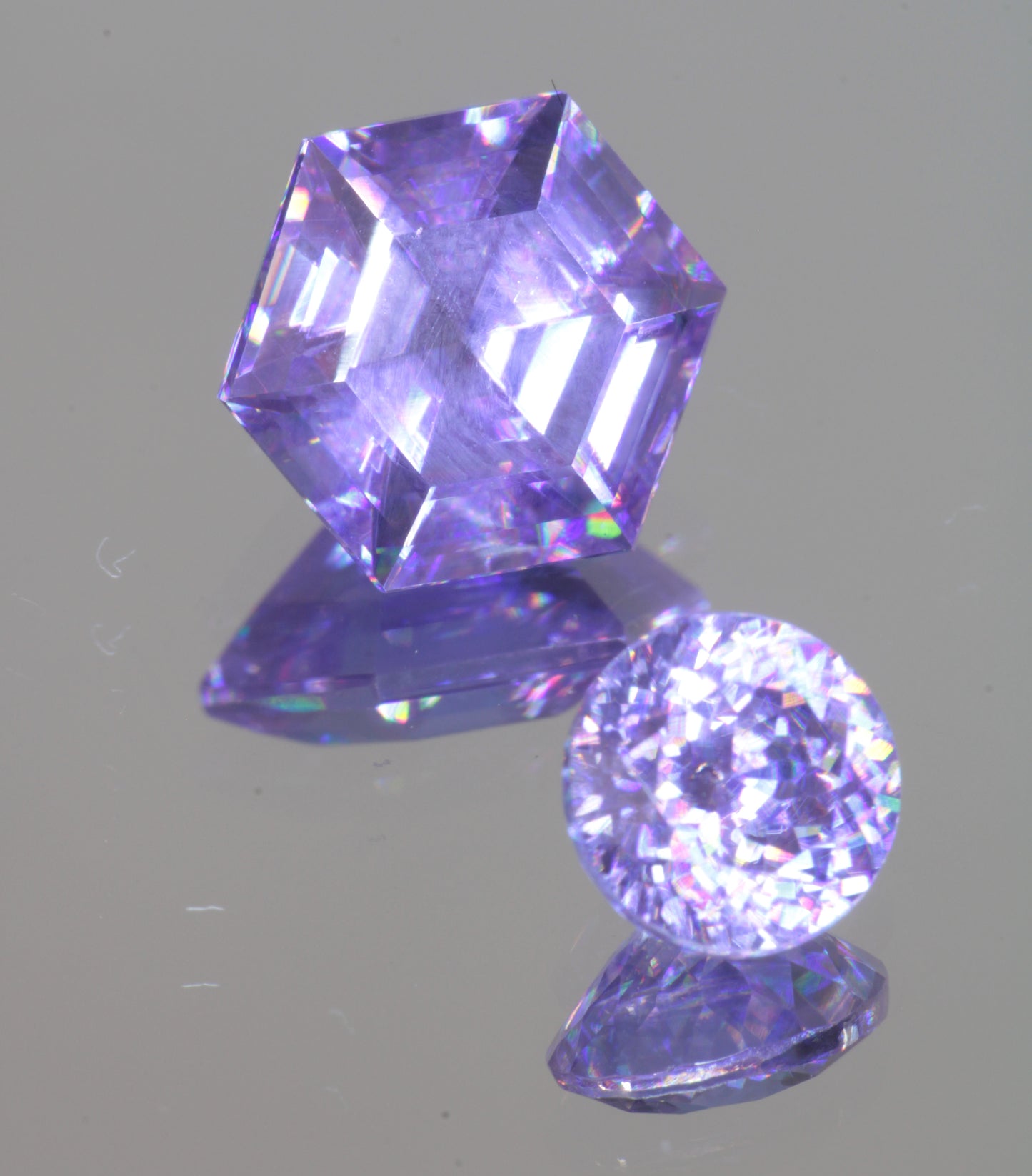 Lab Wakefieldite Calibrated Loose Gems aka Yttrium Orthovanadate Nd:YVo4