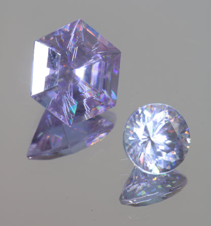 Lab Wakefieldite Calibrated Loose Gems aka Yttrium Orthovanadate Nd:YVo4