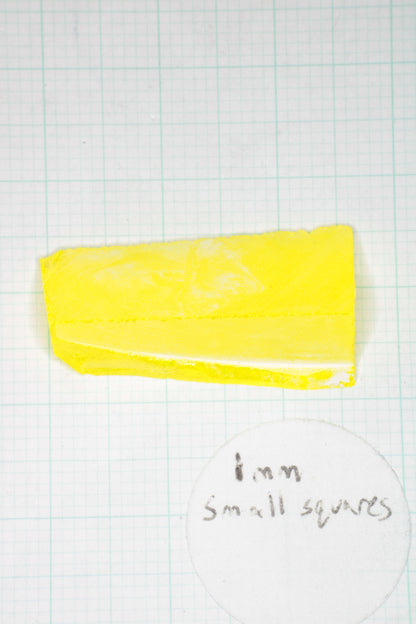 Special Orange Glow Cerium YAG Facet Rough