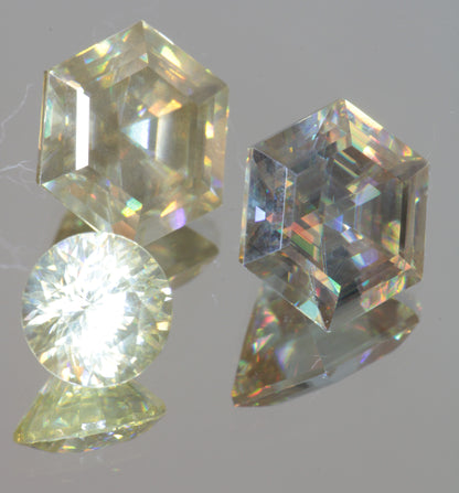 Lab Wakefieldite Calibrated Loose Gems aka Yttrium Orthovanadate Nd:YVo4