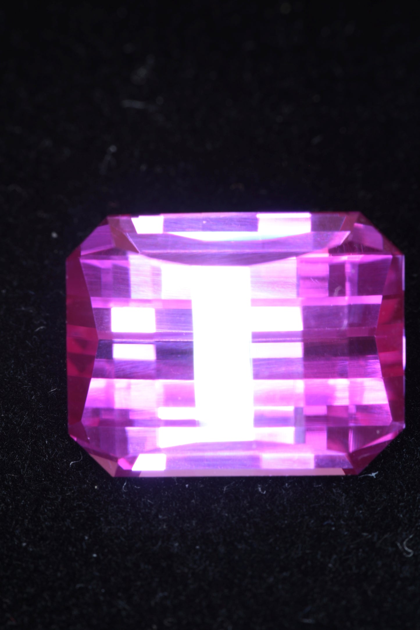 Soviet Pink and Bicolor Ruby Loose Faceted Stones, Old Laser Stock