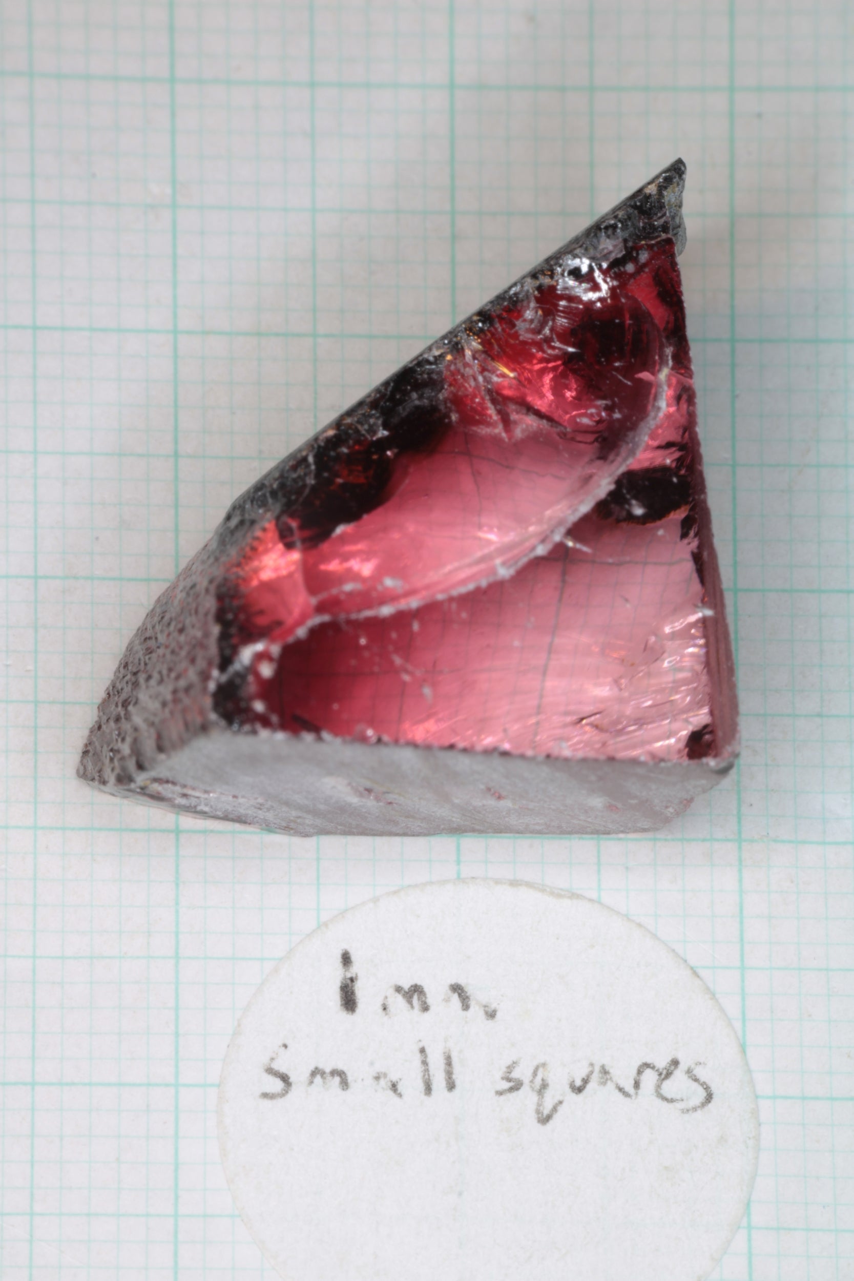 Titanium Laser Sapphire Facet Rough Lab Created Crystals