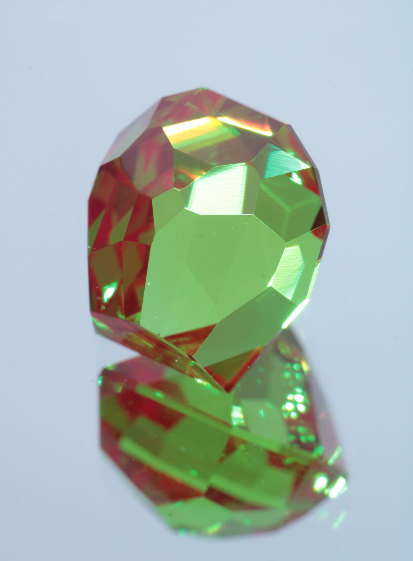 Skull Cut Christmas Garnets, Special Halloween Gems