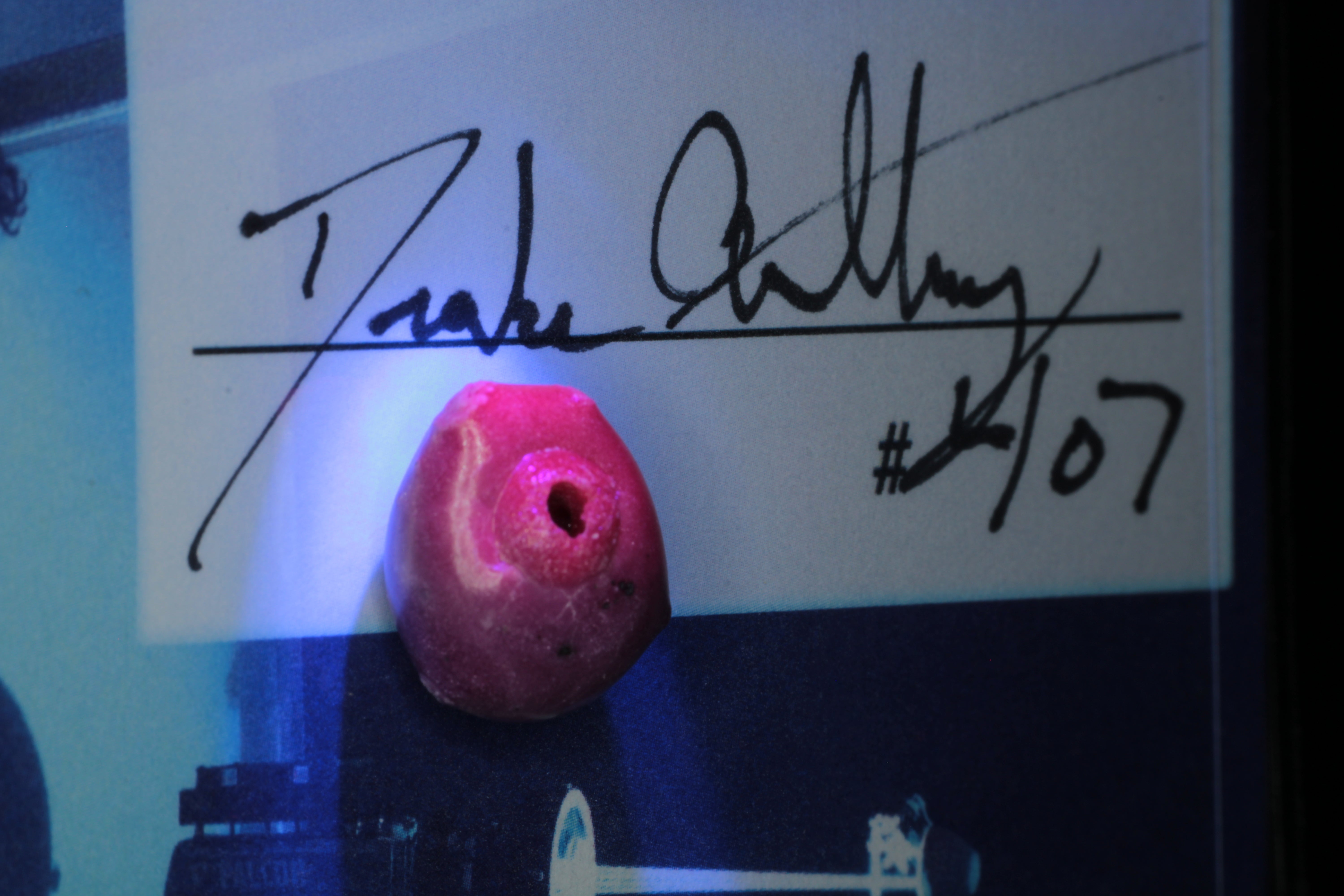 StyroPyro Laser Rubies, Signed, Numbered Commemorative Rubies Grown by Laser!
