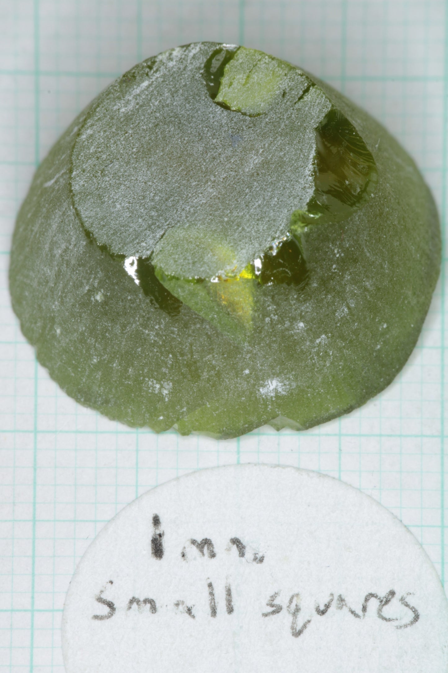 Zombie Garnet, Green Laser Garnet Facet Rough, Ce+?? YAG