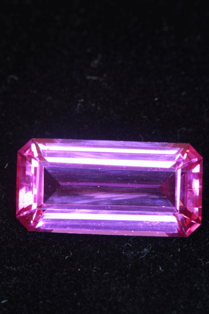 Soviet Pink and Bicolor Ruby Loose Faceted Stones, Old Laser Stock