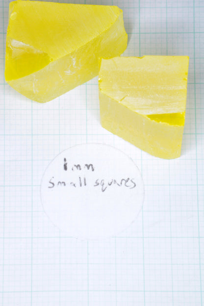 Special Orange Glow Cerium YAG Facet Rough