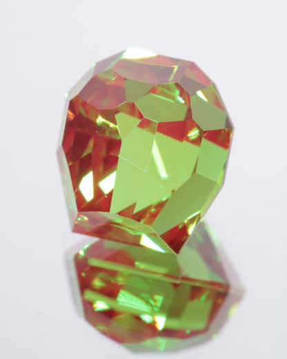 Skull Cut Christmas Garnets, Special Halloween Gems