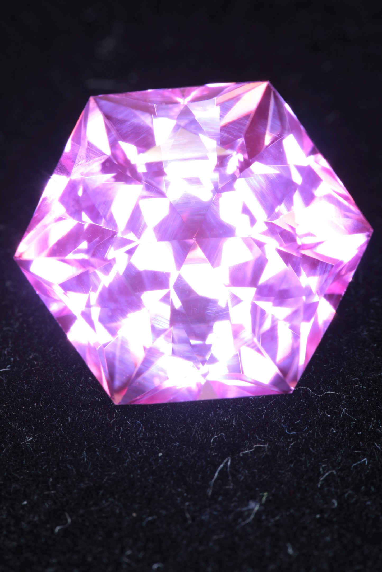 Soviet Pink and Bicolor Ruby Loose Faceted Stones, Old Laser Stock