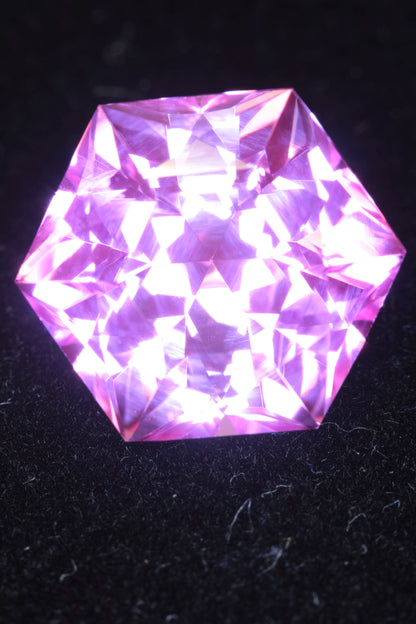 Soviet Pink and Bicolor Ruby Loose Faceted Stones, Old Laser Stock