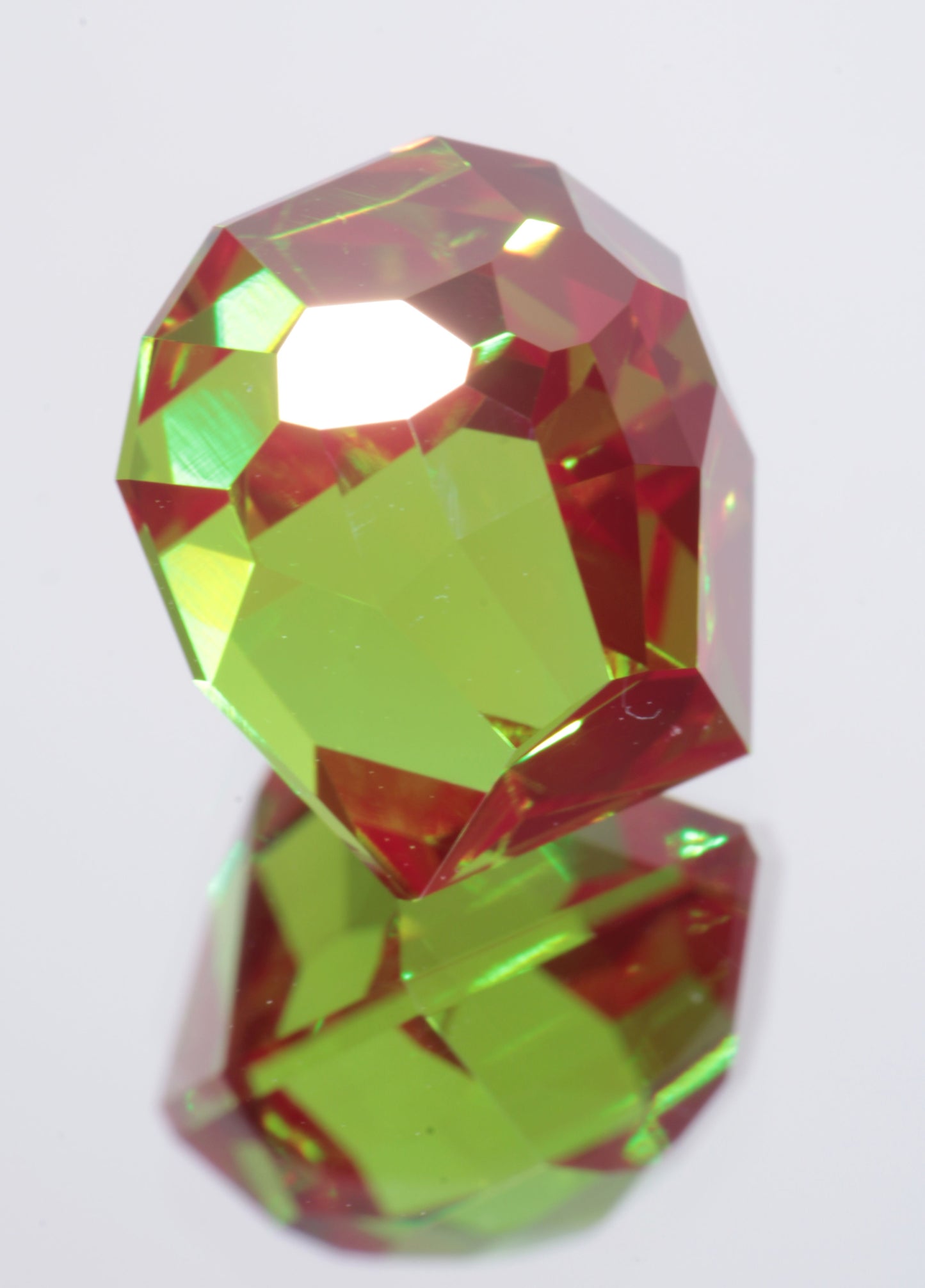 Skull Cut Christmas Garnets, Special Halloween Gems