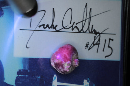 StyroPyro Laser Rubies, Signed, Numbered Commemorative Rubies Grown by Laser!