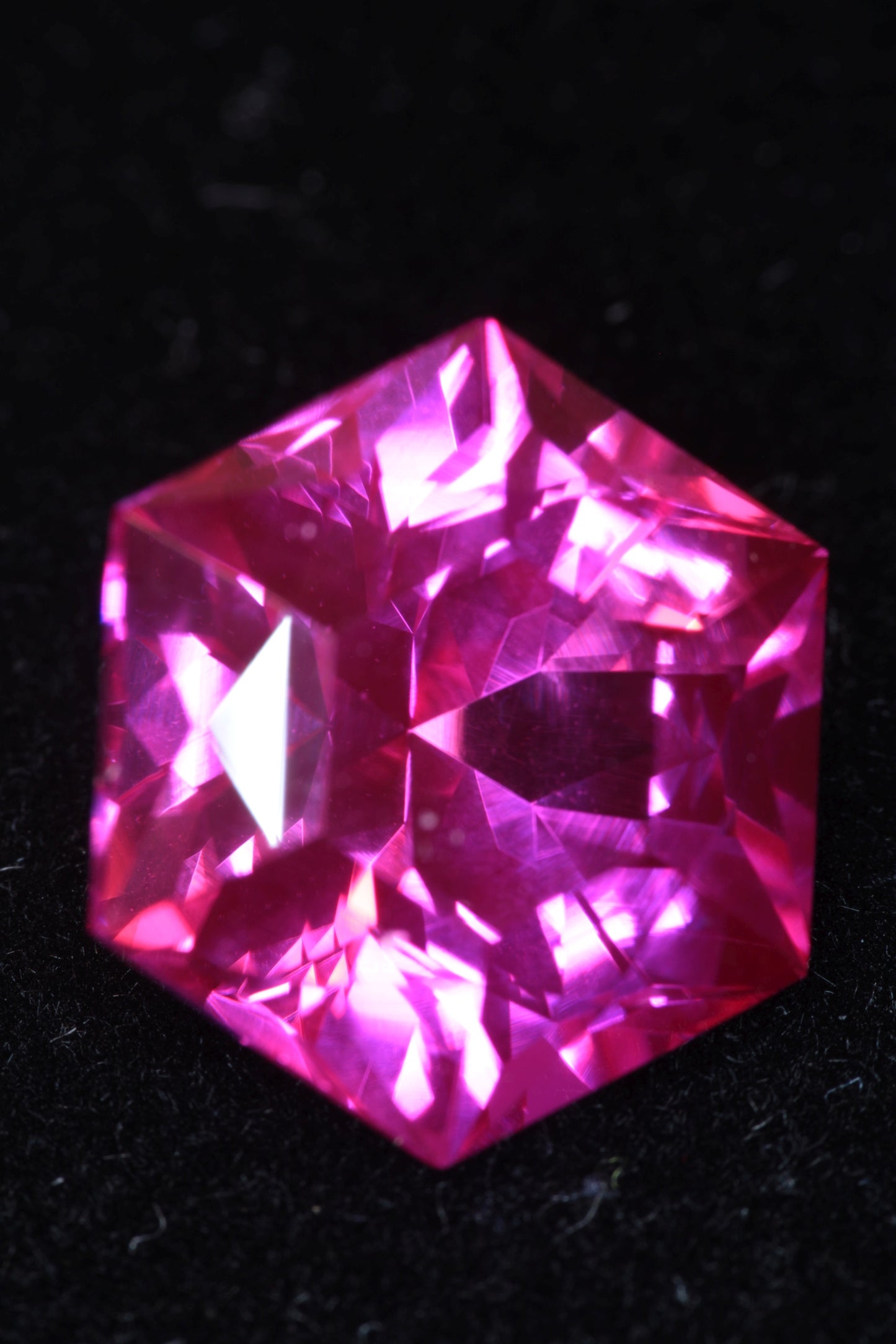 Soviet Pink and Bicolor Ruby Loose Faceted Stones, Old Laser Stock