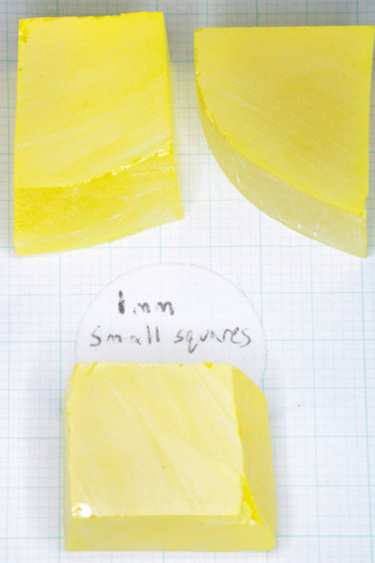 Special Orange Glow Cerium YAG Facet Rough