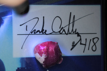 StyroPyro Laser Rubies, Signed, Numbered Commemorative Rubies Grown by Laser!