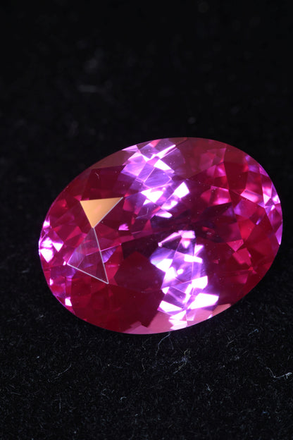 Soviet Pink and Bicolor Ruby Loose Faceted Stones, Old Laser Stock